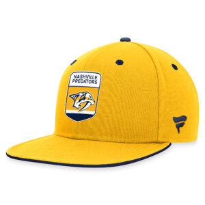 Men's Fanatics Branded Gold Nashville Predators 2023 NHL Draft Snapback Hat